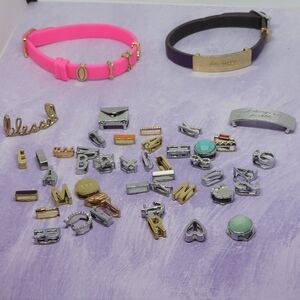 Keep Collective Bundle 50 Various Charms 2 Bracelets